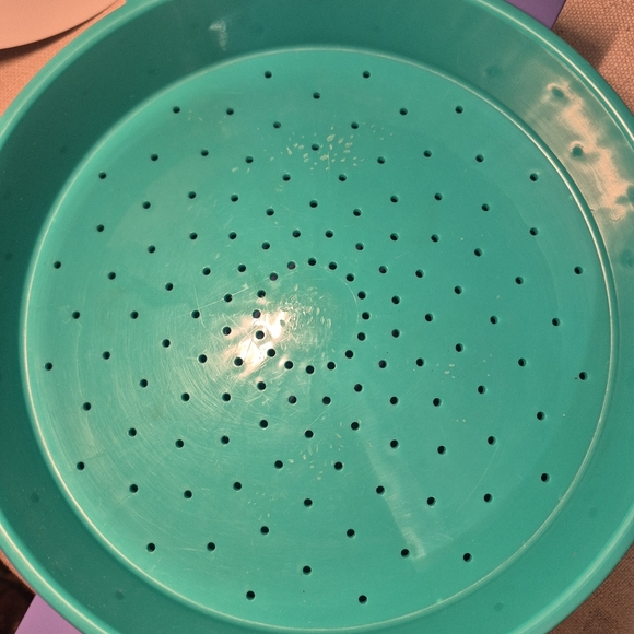 TupperwareVTG 9" Tupperware 3 Piece Microwave Micro Steamer Rice Veggie Cooker - Picture 13 of 13